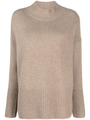 Sweter z kaszmiru Chinti & Parker brązowy