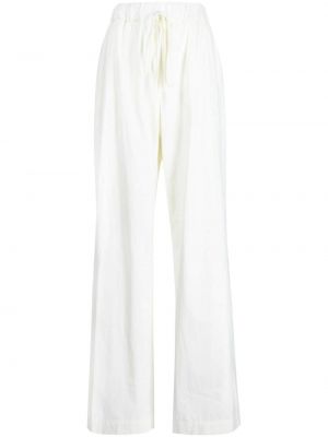 Hose aus baumwoll ausgestellt Bondi Born weiß