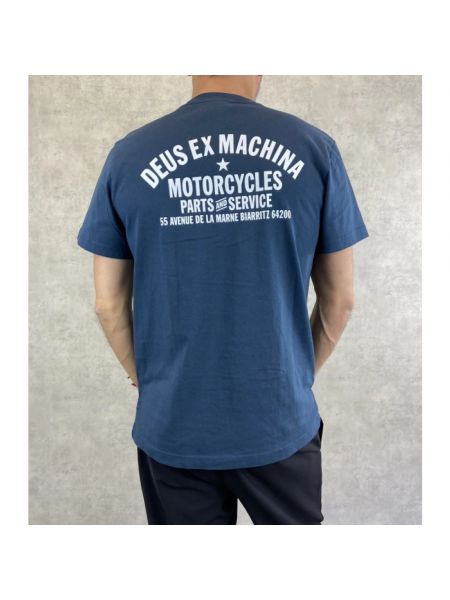 T-shirt mit kurzen ärmeln Deus Ex Machina blau