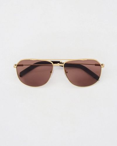 Солнцезащитные очки Prada, золотые