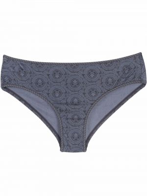 Slip con stampa Marlies Dekkers grigio