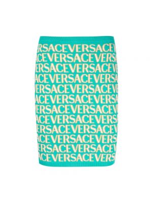 Minigonna di cotone Versace