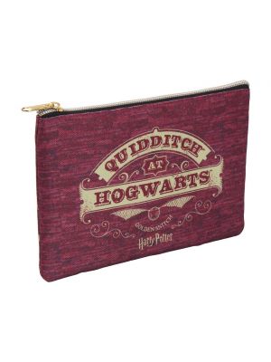 Чанта за козметика с принт Harry Potter червено