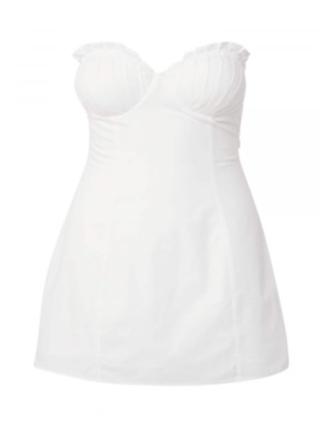Košeľové šaty About You X Laura Giurcanu biela