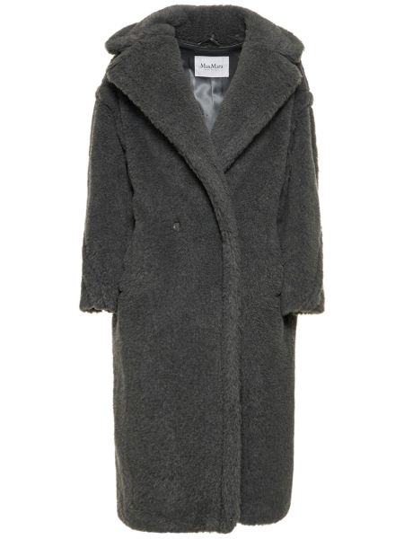 Cappotto di lana Max Mara grigio