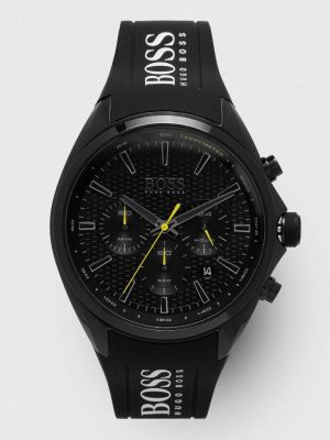 Czarny zegarek Hugo Boss