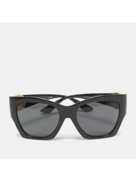 Okulary przeciwsłoneczne Versace Pre-owned czarne