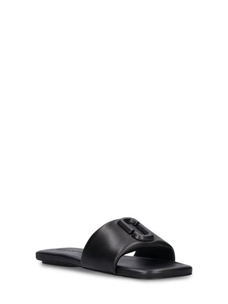 Kožne sandale Marc Jacobs crna