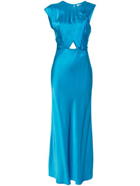 Ίσιο φόρεμα Sandro μπλε