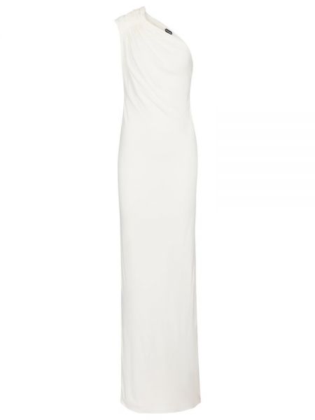 Трикотажное платье Tom Ford, белое