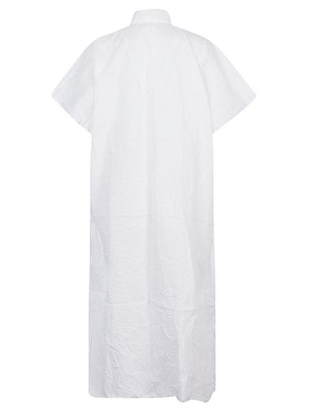 Vestito lungo di cotone Liviana Conti bianco