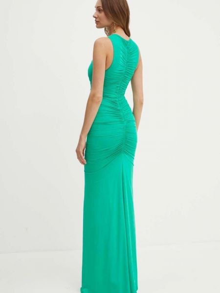 Sukienka długa dopasowana Marciano Guess zielona