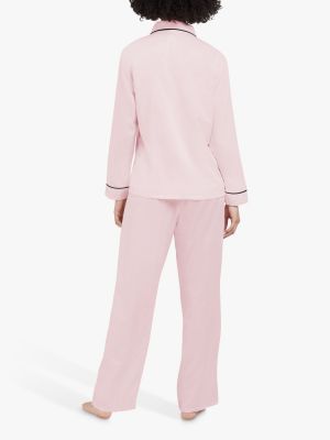 Атласная пижама Bluebella розовая