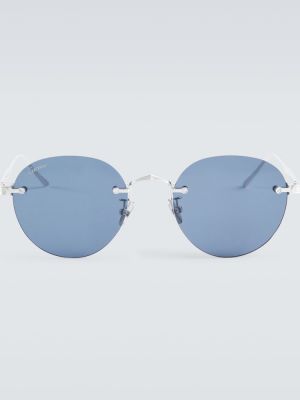 Ochelari de soare Cartier Eyewear Collection albastru