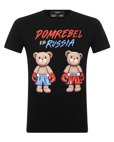 Хлопковая футболка Dom Rebel