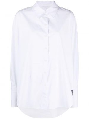 Βαμβακερό πουκάμισο Patrizia Pepe λευκό