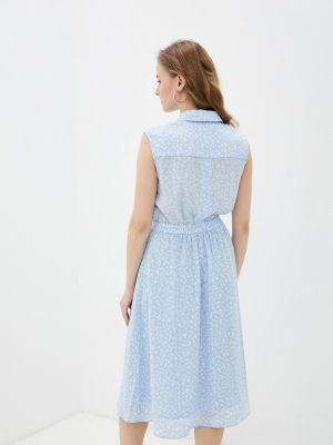 Платье-рубашка Vittoria Vicci голубое