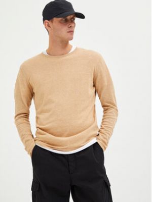 Sweter Selected Homme - beżowy