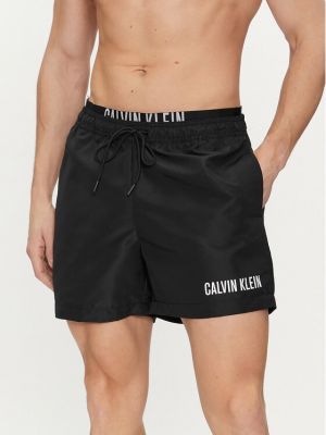 Σορτς Calvin Klein Swimwear μαύρο