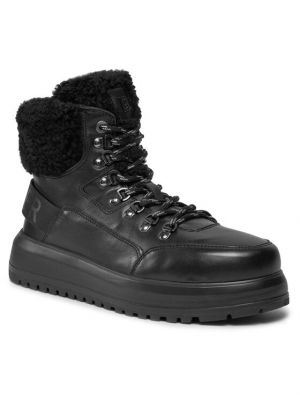 Členkové topánky Bogner čierna