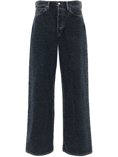 Jacquard jeans Acne Studios blå