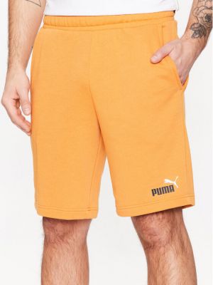 Спортни шорти Puma оранжево