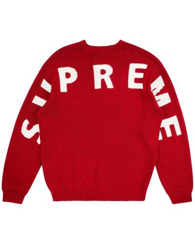 Pull Supreme rouge