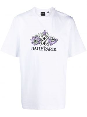 Памучна тениска с принт Daily Paper