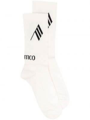 Ponožky The Attico biela