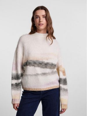 Меланжов пуловер Pieces