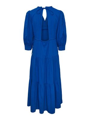 Robe longue Yas bleu
