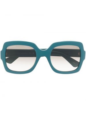 Oversized glasögon Gucci Eyewear blå