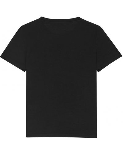 Koszulka wełniana Saint Laurent czarna