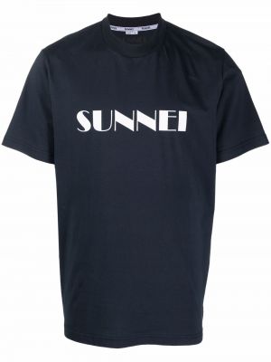 Camiseta Sunnei azul