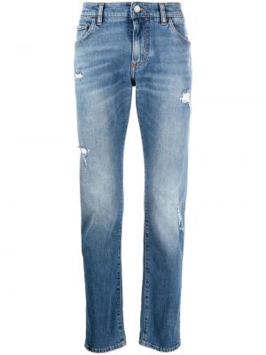 Jeans med normal passform Dolce & Gabbana blå