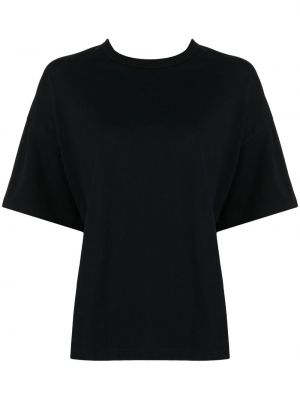Βαμβακερή μπλούζα Muller Of Yoshiokubo μαύρο