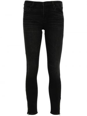 Skinny fit džínsy Ag Jeans čierna