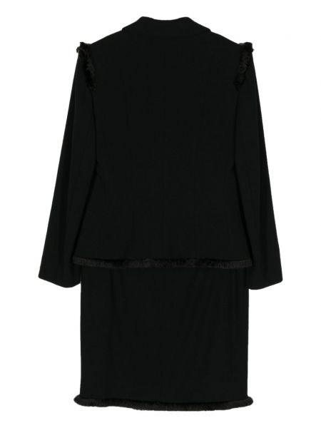 Vlněné sukně Christian Dior Pre-owned černé