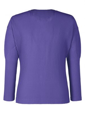 Plisuotas džemperis Homme Plissé Issey Miyake violetinė