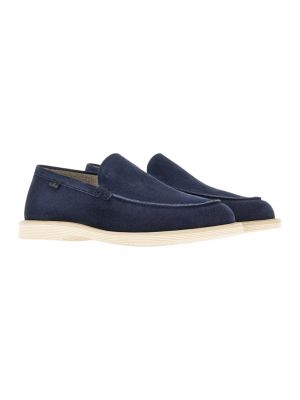Loafers de cuero Hogan azul