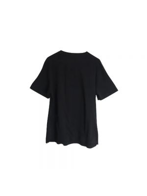 Top bawełniany Yves Saint Laurent Vintage czarny