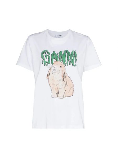 T-shirt Ganni weiß