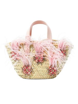 Пляжная сумка L'alingi розовая