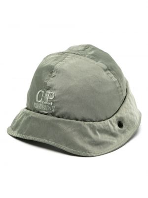 Haftowany kapelusz C.p. Company zielony