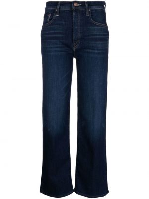 Jeans a vita alta Mother blu