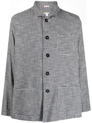 Kockovaná bavlnená košeľa Massimo Alba