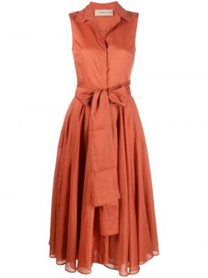 Šaty bez rukávov Blanca Vita oranžová