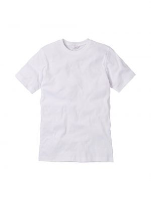 Хлопковая базовая футболка с коротким рукавом Cotton Traders белая