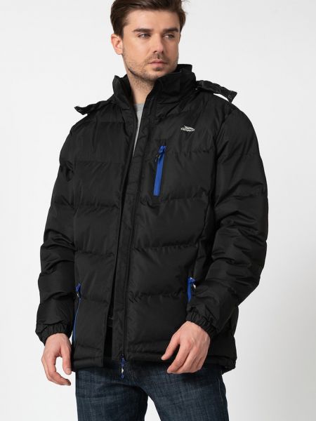 Утепленная куртка с капюшоном Trespass черная