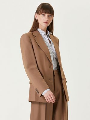 Куртка Victoria Beckham коричневая